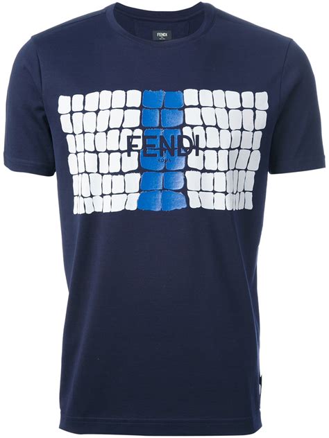 fendi charizard shirt|Fendi blue t shirts.